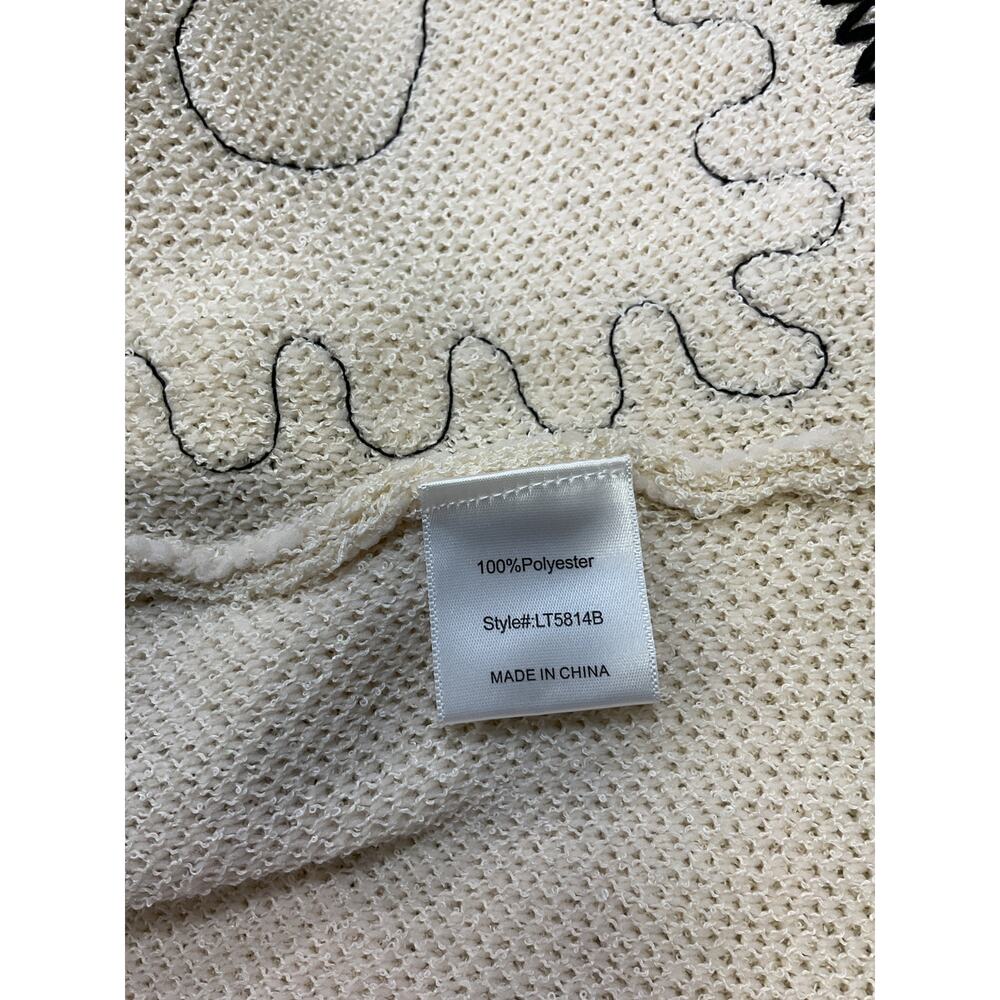 Line & Dot 'Maris' Beige Polyester Vest Size M - Picture 5 of 5